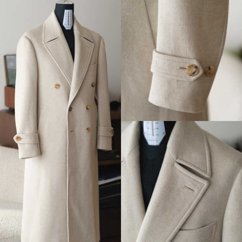 Men'S Formal Wear In Winter - Gentleman Herren Mantel Winter Warm 1-teiliges