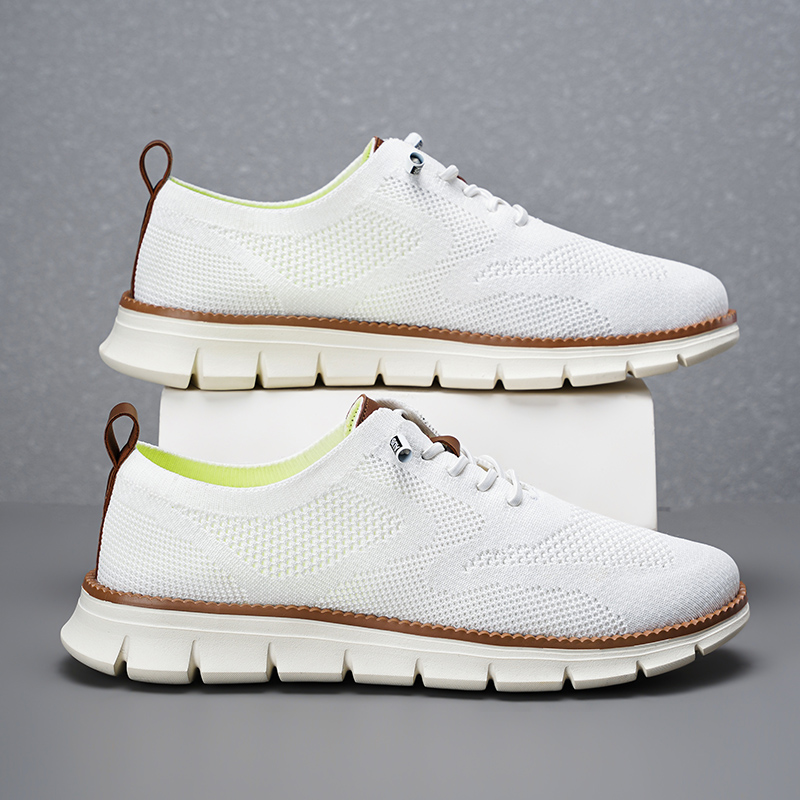 Men Formal Wear With Sneakers - Herren-Freizeitschuhe, Breeze, stilvolle Oxfords, modische, formelle