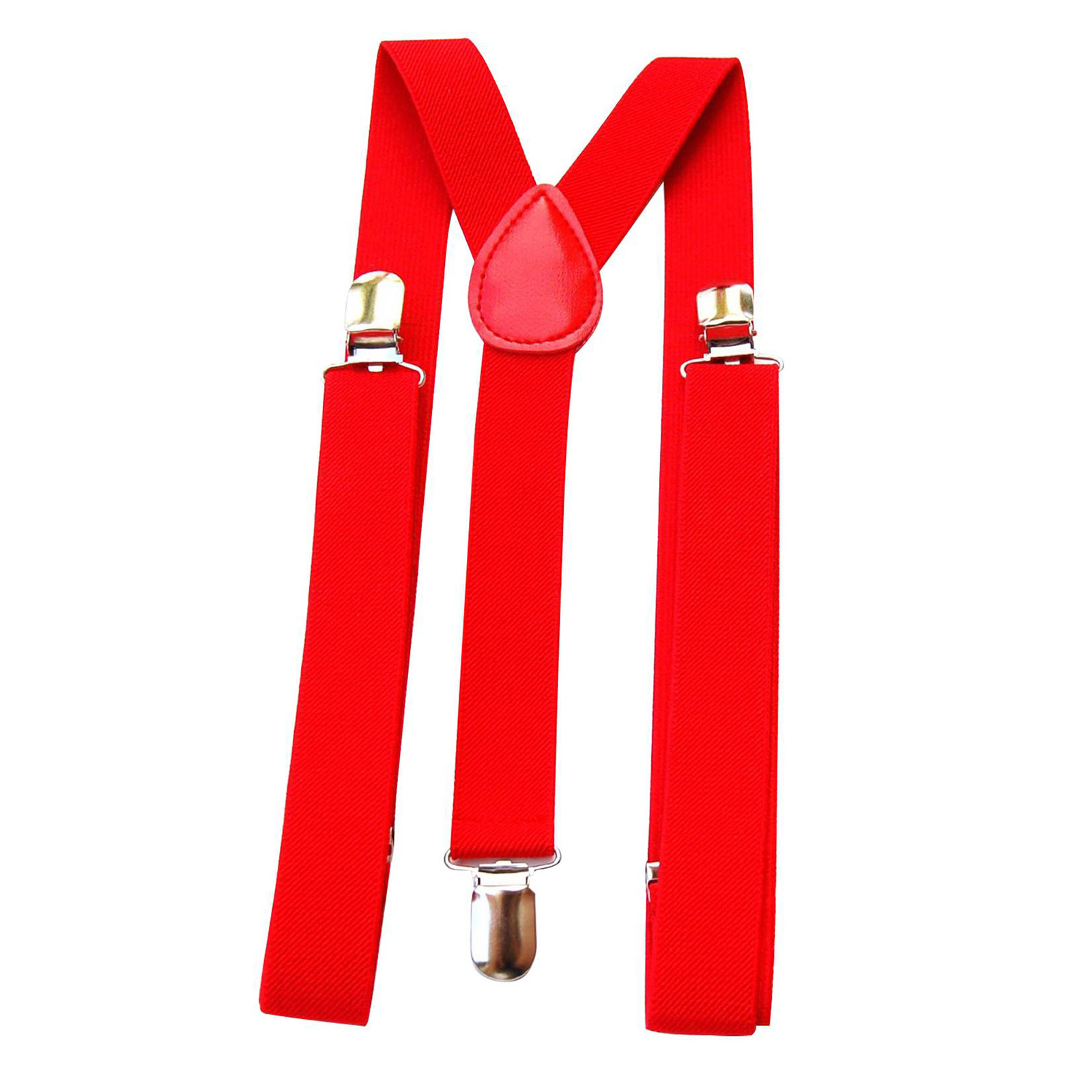 Men'S Formal Wear With Suspenders - Rote Verstellbare Hosenträger Herren Fliege Set