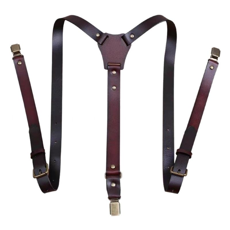 39BD Verstellbare PU-Leder-Hos – Men'S Formal Wear With Suspenders Bewertung und Preis