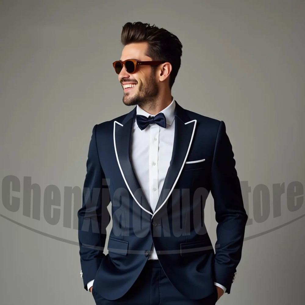 Herrenanzüge, modisch, spitzes – Men'S Formal Evening Wear Bewertung und Preis
