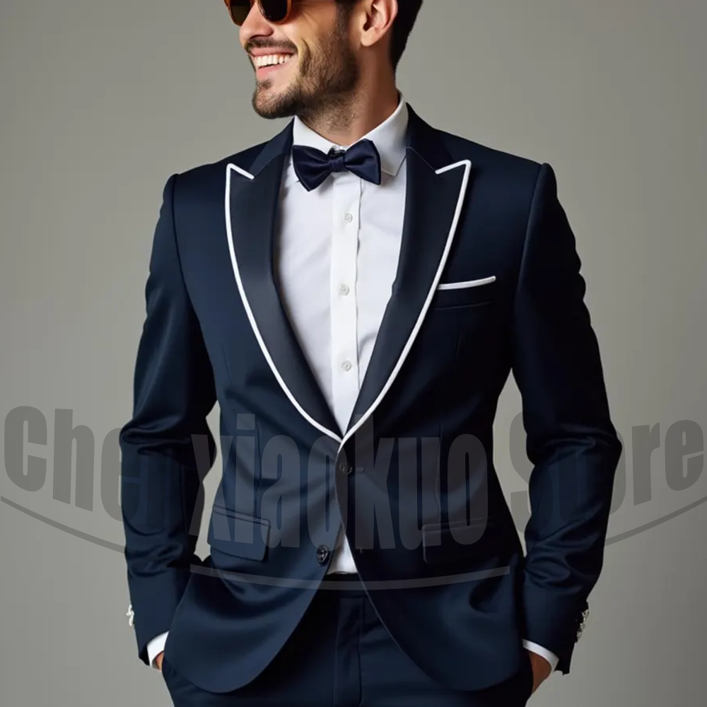 Herrenanzüge, modisch, spitzes – Men'S Formal Evening Wear Bewertung und Preis