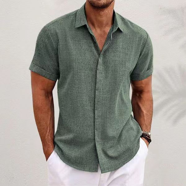 Männer Mode Lässig Einfarbig H – Men Linen Formal Wear Bewertung und Preis