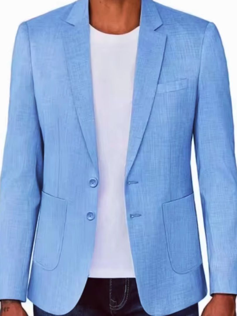 Slim Fit Herren Blazer aus Lei – Men Linen Formal Wear Bewertung und Preis
