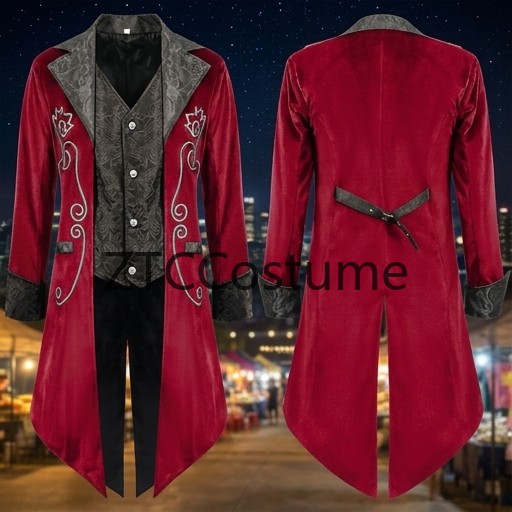 Steampunk viktorianischer Frac – Historical Men'S Formal Wear Bewertung und Preis