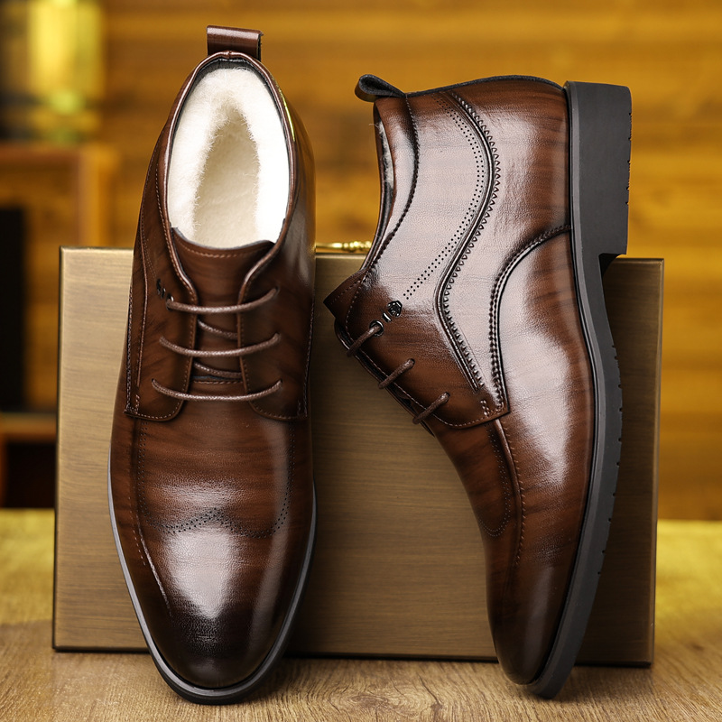 Herren Winter Lederschuhe Samt – Men'S Formal Wear In Winter Bewertung und Preis