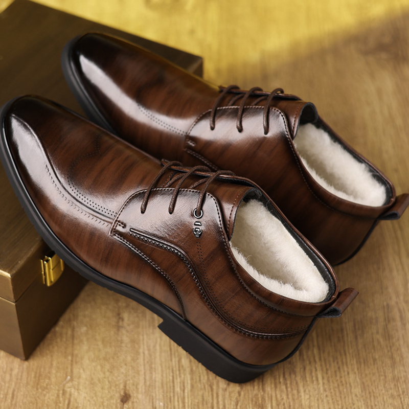 Herren Winter Lederschuhe Samt – Men'S Formal Wear In Winter Bewertung und Preis
